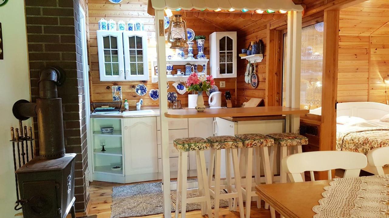 Domek Letniskowy Na Kaszubach Lub Apartament Z Kominkiem Puck Exterior foto